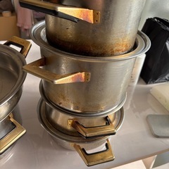 Tupperware 中古お鍋９点セットの画像