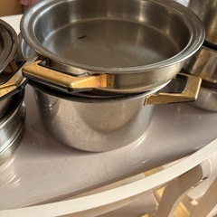 Tupperware 中古お鍋９点セットの画像