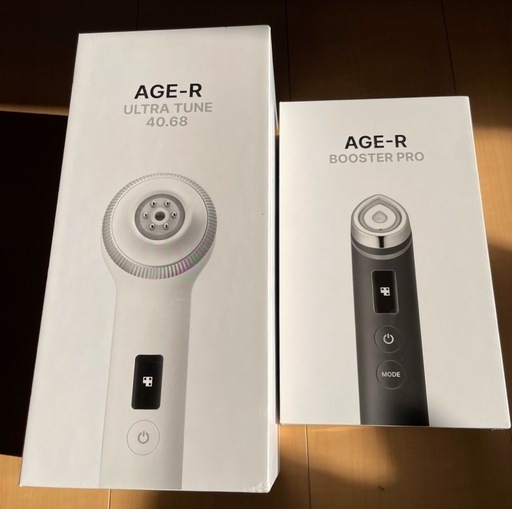 AGE-RのULTRA TUNE 40.68とBOOSTER PROの2セット