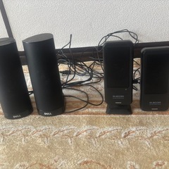 DELLとエレコムスピーカー
