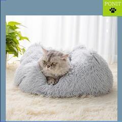 大特価⭐ペットベッド ふわふわ 丸型 犬 猫 あったか ベッド 冬 洗える 秋冬の画像