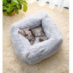 大特価⭐ペットベッド ふわふわ 丸型 犬 猫 あったか ベッド 冬 洗える 秋冬の画像