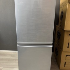 シャープ　ノンフロン冷凍冷蔵庫　137L　SJ-D14B-Sの画像