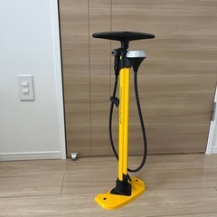 イエロー　フロアポンプ PERFORMANCE PUMP 空気入...