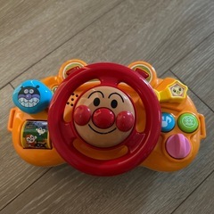 アンパンマン　音のなるハンドルおもちゃ