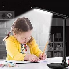 大特価 デスクライト ACアダプタ付 省エネ 折り畳み コンパクト LED 勉強の画像