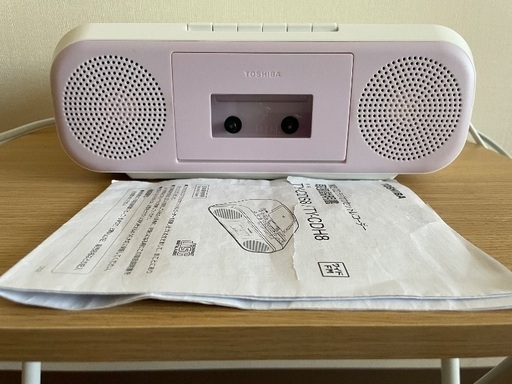 東芝 CDカセットプレーヤーTYCDH8