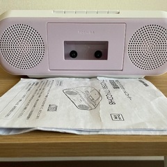 東芝 CDカセットプレーヤーTYCDH8