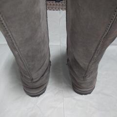 男女兼用ロングムートンブーツの画像