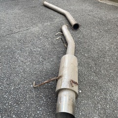 ECR33メーカー不明ストレートマフラー ECR33メーカー不明ストレートマフラー