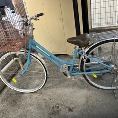 （取引中）自転車　引き取りに来てくれる方