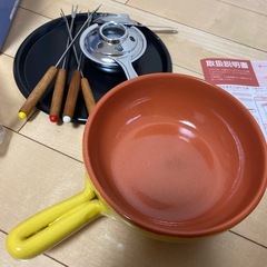 ピーコック魔法瓶チーズフォンデュセットの画像