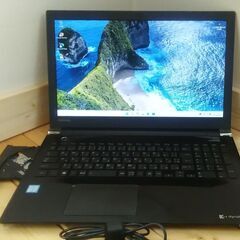 ?TOSHIBA/windows11/i3-6100U 2.3GHz/RAM12GB/新品SSD256GB
