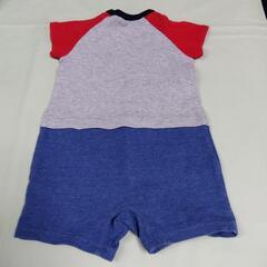 GAPベビー帽子（48ｃｍ） と　ユニクロロンパース（80cm） 2点セットの画像