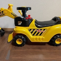 子供用乗り物、ショベルカー、中古