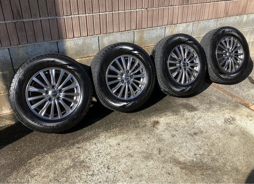 【おまけ付き】30系アルヴェル スタッドレスタイヤ+ホイール4 本セット