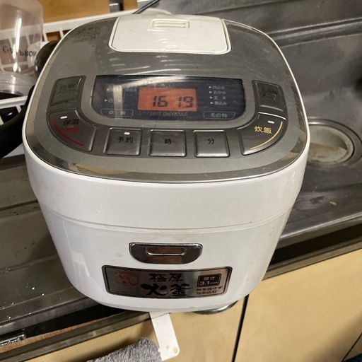 ホクホク美味しいご飯が炊ける炊飯器