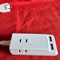 OAタップUSB2ポート付きの画像