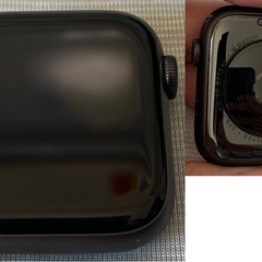 【値下げ】🔋97% Apple Watch SE (第1世代) 44mm A2352 GPSモデル ミッドナイトアルミニウムケースの画像