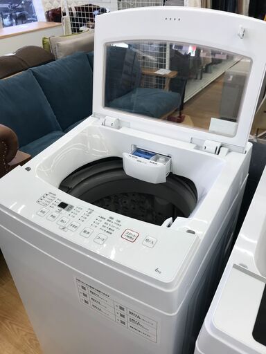 ★ジモティ割あり★ ニトリ  洗濯機   6.0kg 年式2022  動作確認／クリーニング済み KJ8707