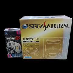 (中古)セガサターン本体＋ホリパッドSS