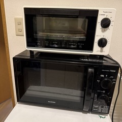 オーブントースターと電子レンジ