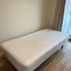 無印良品　シングルベットの画像