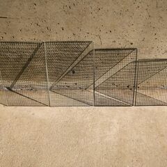 値下げしました　バーベキュー＆焼きそば大鉄板1枚＋網4枚　800円の画像