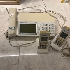 ファクス付き電話