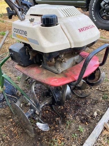HONDA　ホンダ　耕運機　komame F210 家庭菜園で