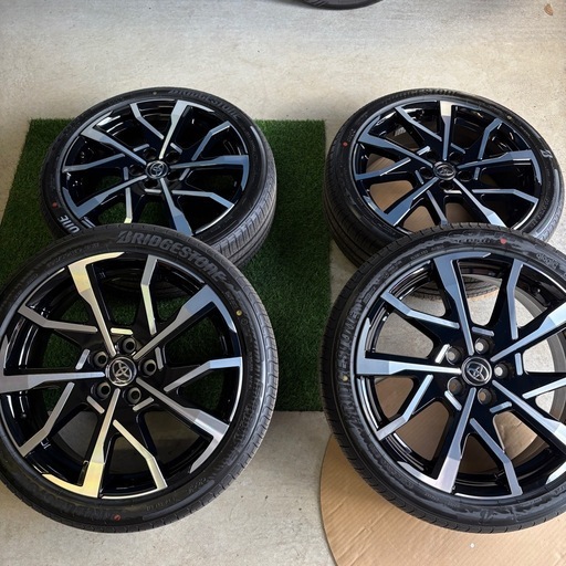 (新車外し) 60 プリウス PHEV 純正ホイール/タイヤセット