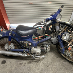 CUB プレスカブ AA01 カスタムベース 部品取り 書類ありの画像