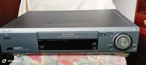 SONY SLV-FX11 ビデオカセットレコーダー\u0026リモコン 1997年製 \n