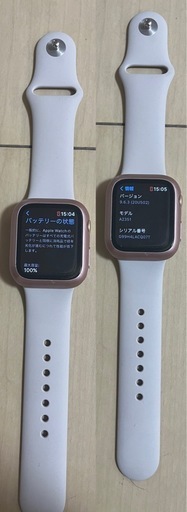 【値下げ】?100% Apple Watch SE (第1世代) 40mm A2351 GPSモデル ゴールドアルミニウムケース  