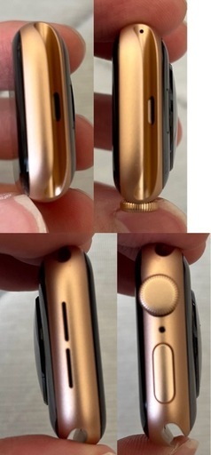 【値下げ】?100% Apple Watch SE (第1世代) 40mm A2351 GPSモデル ゴールドアルミニウムケース  