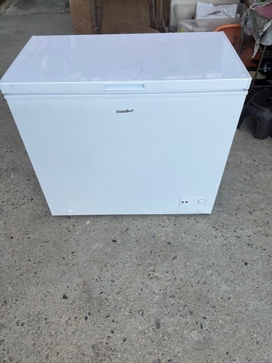 COMFEE' 冷凍庫 198L 上開き ホワイト RCC198WH(E) ノンフロン冷凍庫
