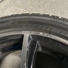 3/15迄出品165/50R16 アルミホイール、スタッドレスタイヤの画像