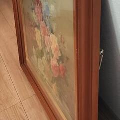 束の絵画 70✕80cm 木製フレームの画像