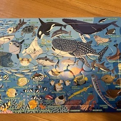 海の生き物　ジグソーパズル 35ピース