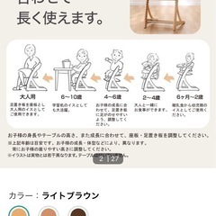 ニトリ　フリーチェア　ジャスト3 ハイチェア　ベビーチェアの画像
