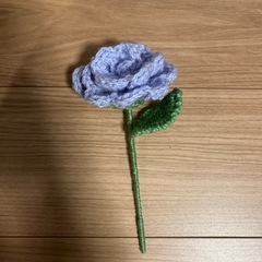 毛糸の花