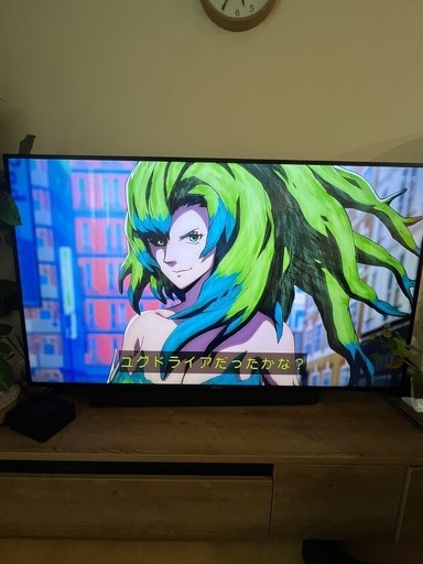 65インチ　モニター\u0026チューナー