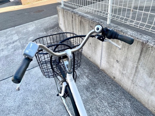 POMUMIE 26インチ 6段変速 中古 電動自転車 5.8Ah ホワイト