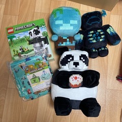追加 7点セット マイクラ ぬいぐるみ レゴ バッグ