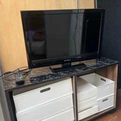 (運搬費込)テレビとテレビ台
