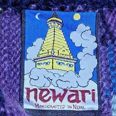 newari ネパール製 3Dニット 総柄 ハンドニット ユニセックスの画像