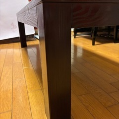 イトーキ 木製座卓 JOLIMA602 ダークブラウン (かんな) 浦安の