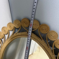 壁掛け　鏡の画像
