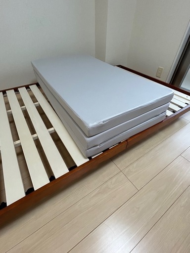 ニトリ　セミダブルベッドセット使用期間3カ月