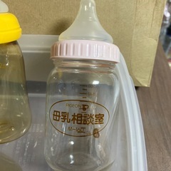 まとめて❣️哺乳瓶②❣️ピジョン❣️母乳相談室　ガラス1 プラスチック３の画像